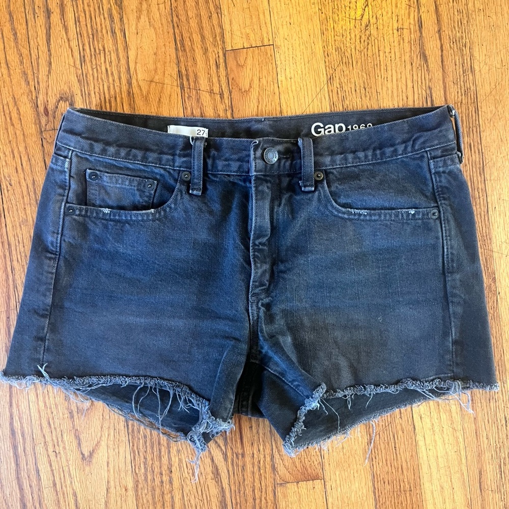 GAP 1969 Dark Blue Denim Shorts